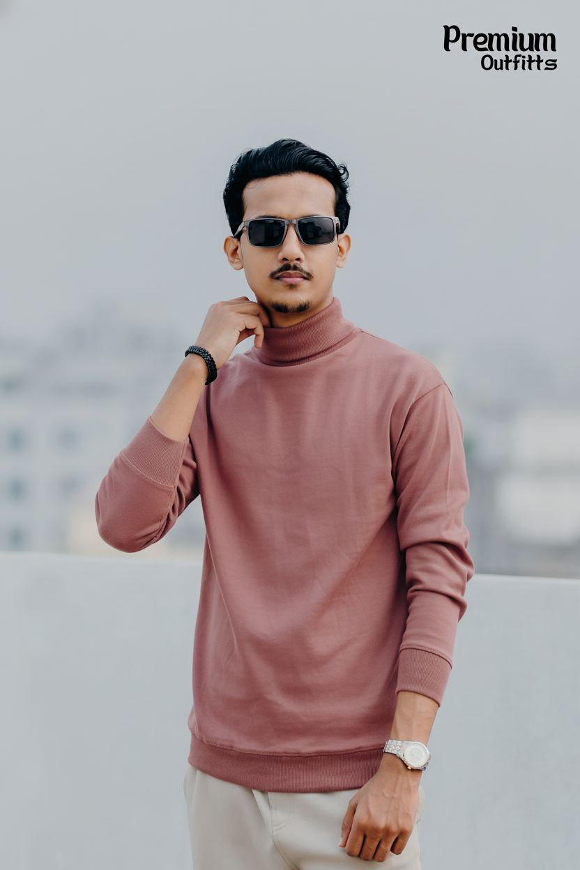 High-Neck Sweatshirt-7