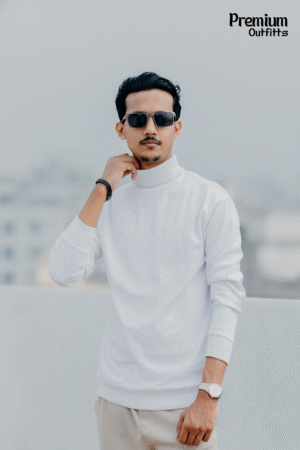 Premium High-Neck Sweatshirt